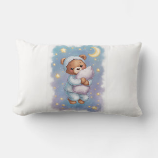 Coussin Rectangle ours couché