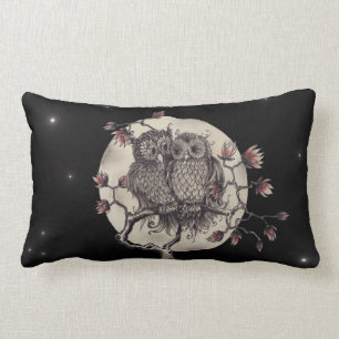 Coussin Rectangle Owls In Love