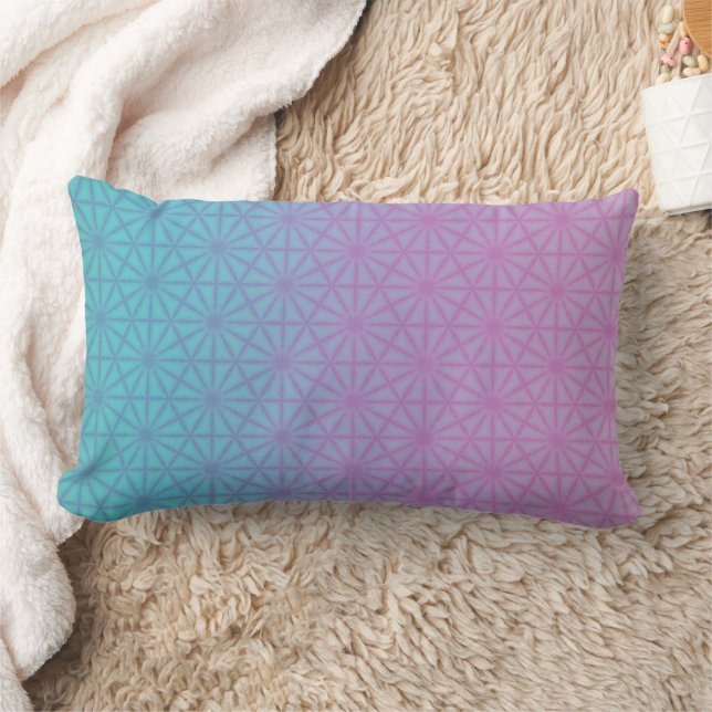 Coussin Rectangle Pale purple gradient throw pillow (Couverture)