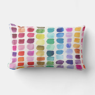 Coussin Rectangle Palette Joyeuse de Couleurs - Été