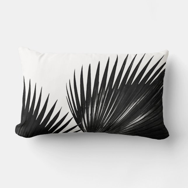 Coussin Rectangle Palm Botanique Tropical Print (Recto)