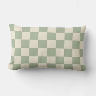 Coussin Rectangle Panneau de contrôle blanc vert et blanc désactivé