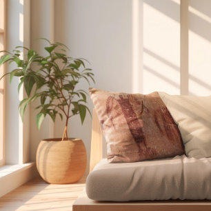 Coussin Rectangle Panneau de Pictographie Boukhorn Wash Spirits Utah