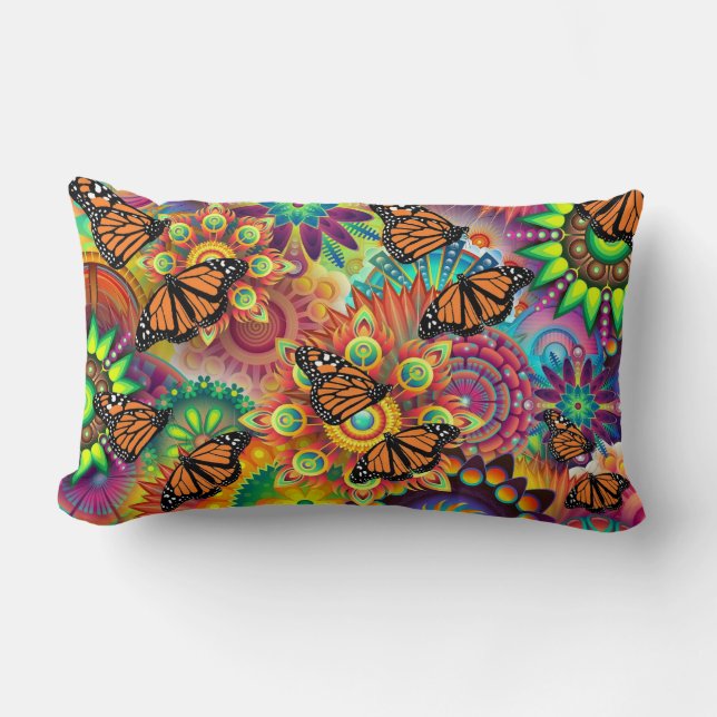 Coussin Rectangle Papillon (Recto)