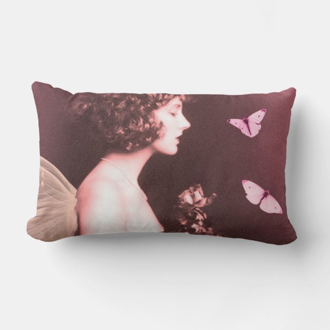 Coussin Rectangle Papillon, Papillon (Recto)