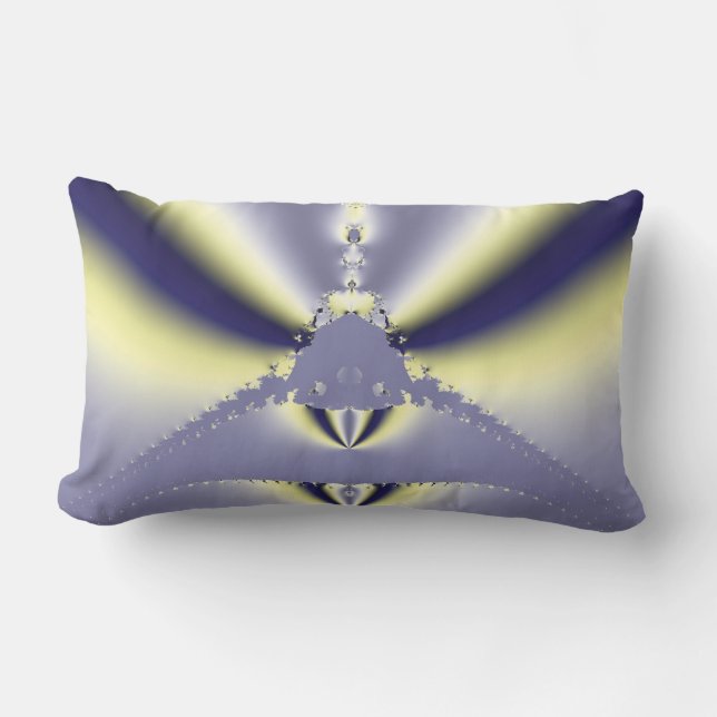 Coussin Rectangle Papillon pourpre (Recto)