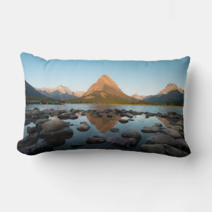 Coussin Rectangle Parc national de glacier du lac   mountain