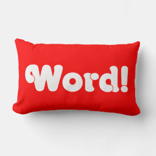 Coussin Rectangle Parole !