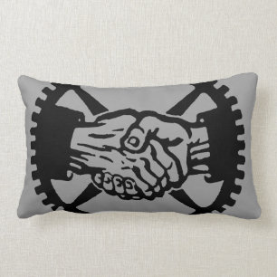 Coussin Rectangle Parti travailliste américain