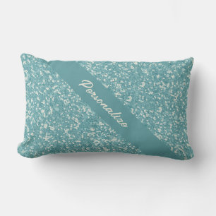 Coussin Rectangle Parties scintillant Bleue tendance Personnalisée D