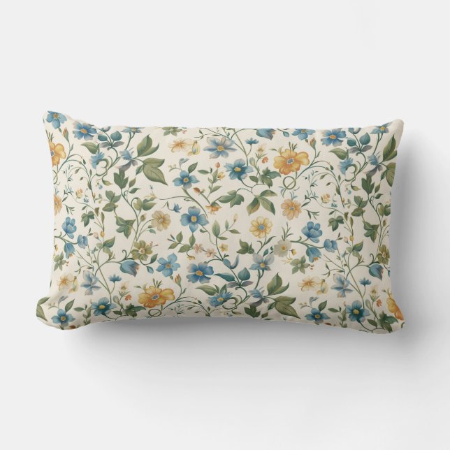 Coussin Rectangle Pastel Blue Serenity (Recto)