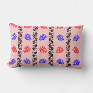 Coussin Rectangle "Pastel Floral Colonne Coussin"