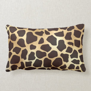 Coussin Rectangle Patters d'Or Brown