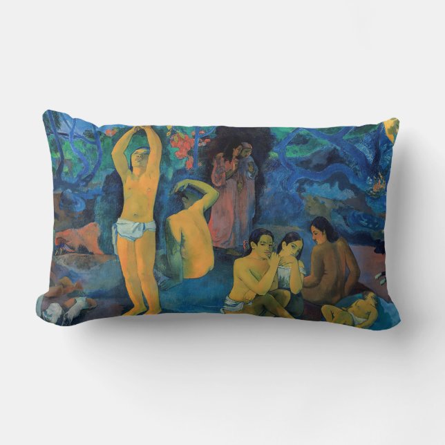 Coussin Rectangle Paul Gauguin - D'où venons-nous ? (Recto)