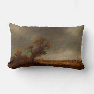 Coussin Rectangle Paysage avec un vieux chêne, Adriaen van Ostade, C