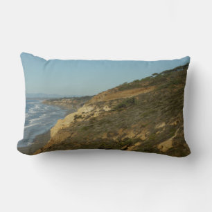 Coussin Rectangle Paysage de voyage panoramique du littoral californ