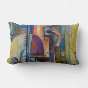 Coussin Rectangle Paysage industriel de Preston Dickinson