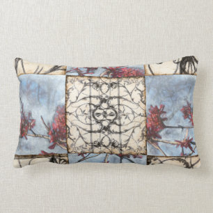 Coussin Rectangle Peinture abstraite lambrissée de Scrollwork