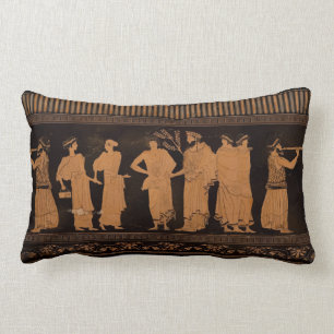 Coussin Rectangle Peinture murale du grec ancien