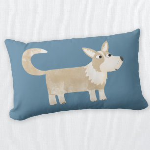 Coussin Rectangle Pembroke Welsh Corgi Chien