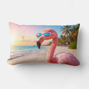 Coussin Rectangle penseur ROSE Flamant Rose