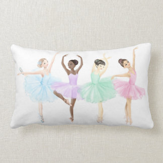 Coussin Rectangle Personnalisable Ballerinas Ballerinas Cushion
