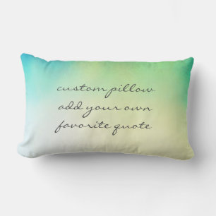 Coussin Rectangle personnaliser une coutume ajouter votre propre cit