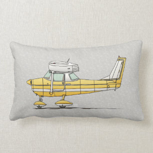 Coussin Rectangle Petit avion mignon