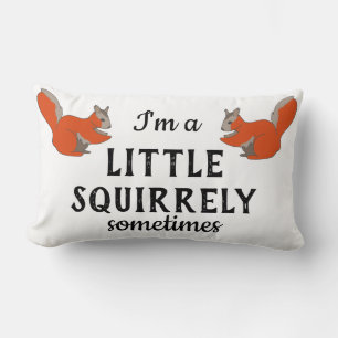 Coussin Rectangle Petite écureuil Parfois Écureuil