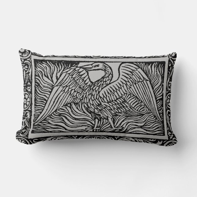 Coussin Rectangle Phoenix, 1524 (Recto)