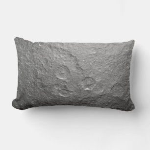 Coussin Rectangle Photo détaillée de la pleine lune   Surface lunair