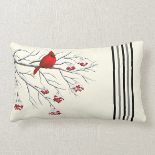 Coussin Rectangle Pillow-Cardinal