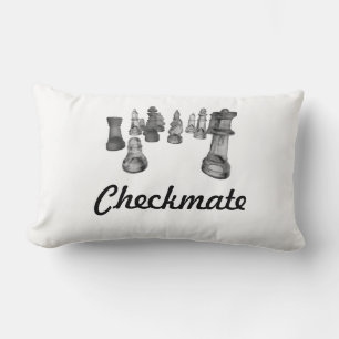 Coussin Rectangle Pilote à lancer Checkmate