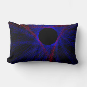 Coussin Rectangle Pilote à lancer géométrique triangulaire accentué