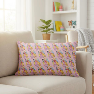 Coussin Rectangle Pilote de poule princesse