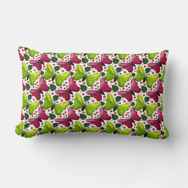 Coussin Rectangle Plaid de jeté (Recto)