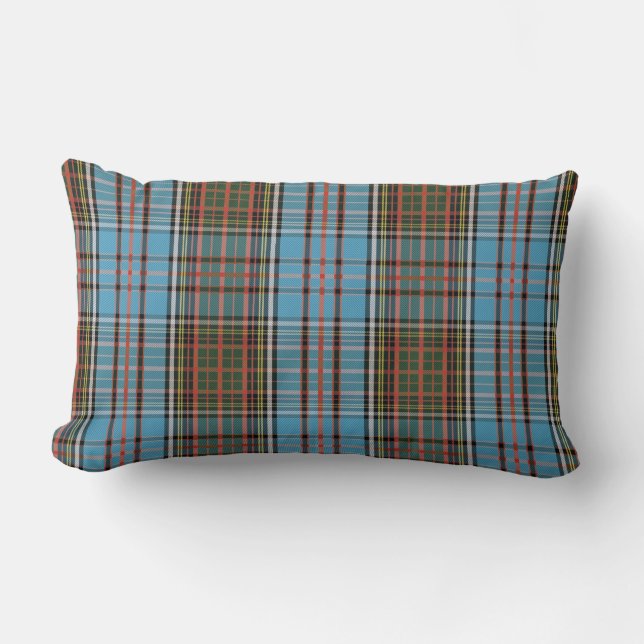 Coussin Rectangle Plaid Rustic Tartan Classic (Recto)