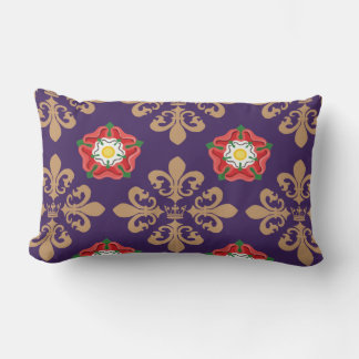 Coussin Rectangle Plantagenets fleur motif