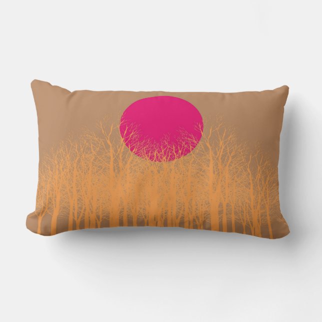 Coussin Rectangle Pleine lune #4 (Recto)