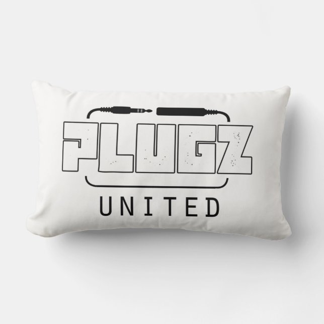 Coussin Rectangle Plugz Throw pillow (Recto)