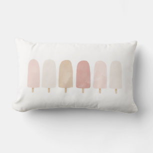 Coussin Rectangle Popsicles Roses Filles Décor De Chambre Jeter Orei