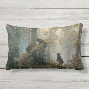 Coussin Rectangle Poreiller à jetons de la forêt de Chiskine