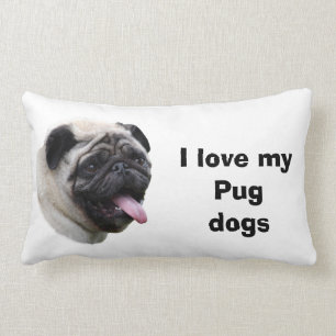 Coussin Rectangle Portrait de photo d'animal familier de chien de