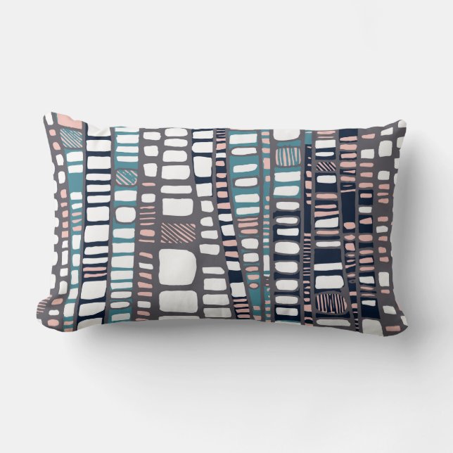 Coussin Rectangle Pose la sarcelle d'hiver (Recto)