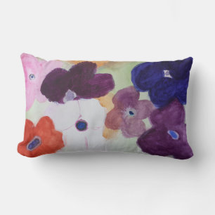 Coussin Rectangle Pouce Lumbar Anemones Spring