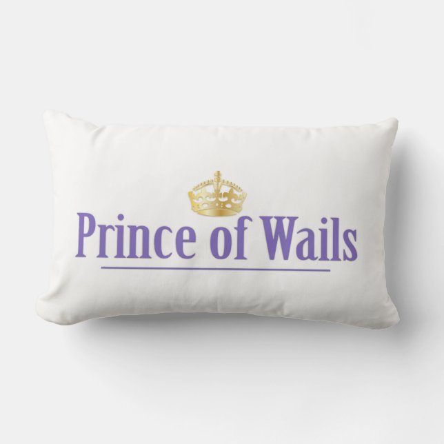 Coussin Rectangle Prince des Wails / Princesse des Wails (Recto)