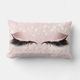Coussin Rectangle Princesse Girly rose Sweet d'oeil de mèche de