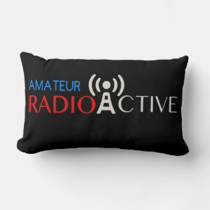 Coussin Rectangle Radio amateur active