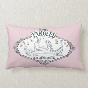 Coussin Rectangle Rapunzel Tangled Golden Lanterns remplir le ciel