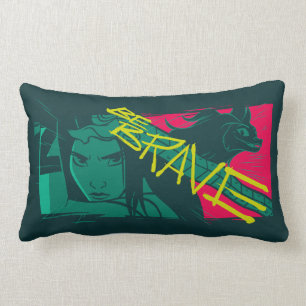 Coussin Rectangle Raya et l'Dernier Dragon - Soyez courageux